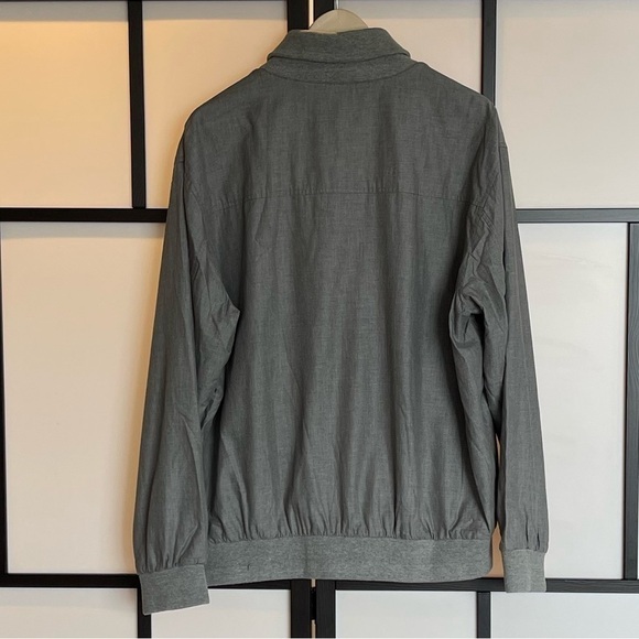 Polo GOLF Ralph Lauren Gray pullover jacket. Men’s Large - Picture 10 of 14